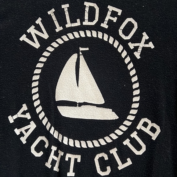 Wildfox black crew neck size small - Picture 2 of 4